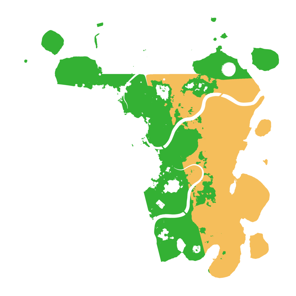 Biome Rust Map: Procedural Map, Size: 3750, Seed: 1984048033