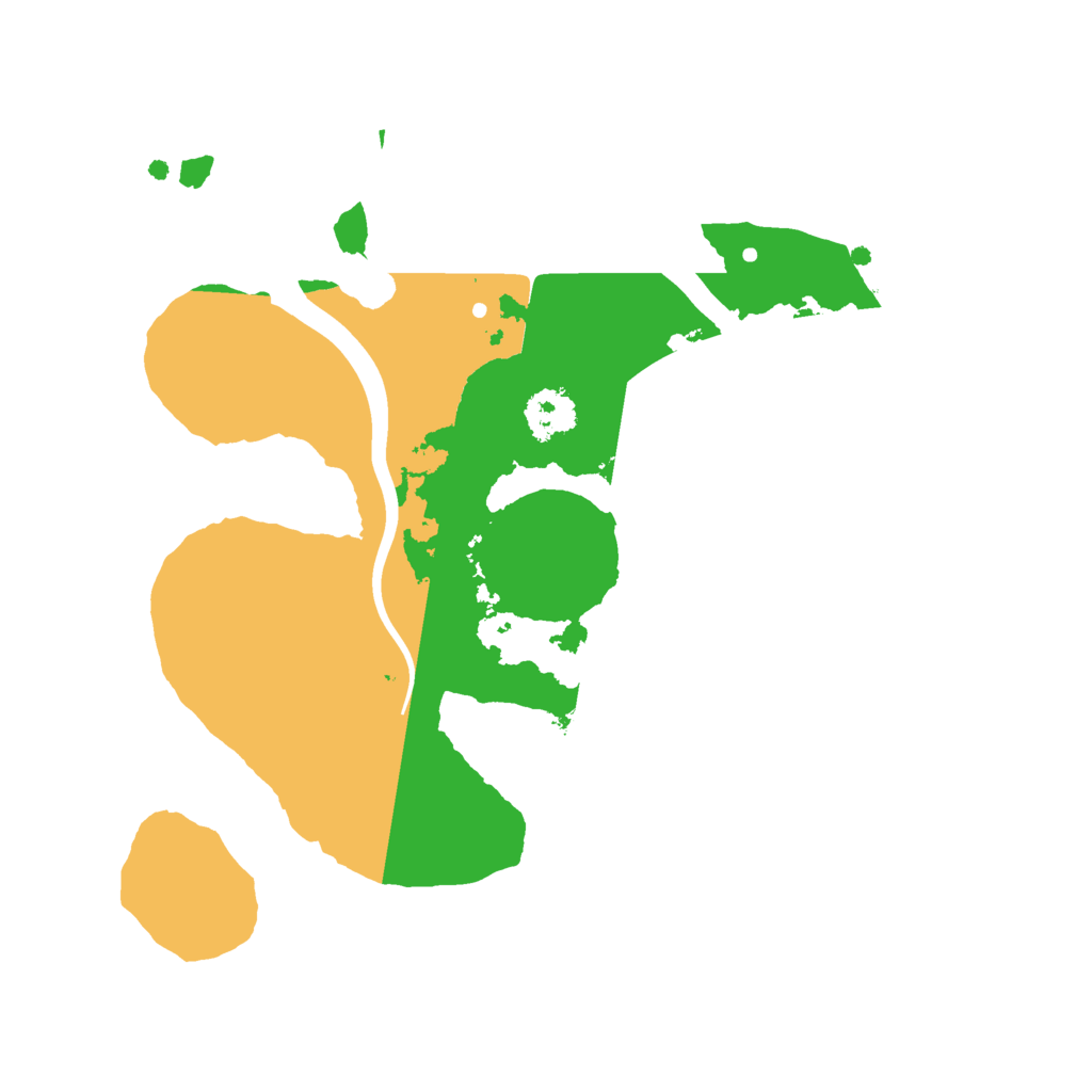 Biome Rust Map: Procedural Map, Size: 2200, Seed: 113