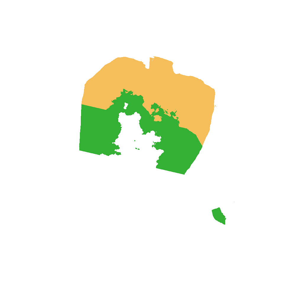 Biome Rust Map: Procedural Map, Size: 1500, Seed: 13579