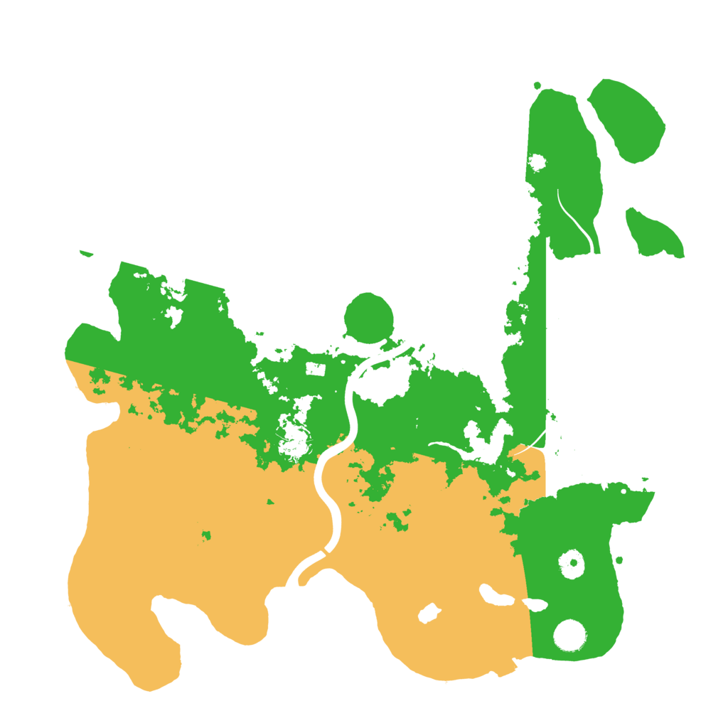 Biome Rust Map: Procedural Map, Size: 4000, Seed: 15082001