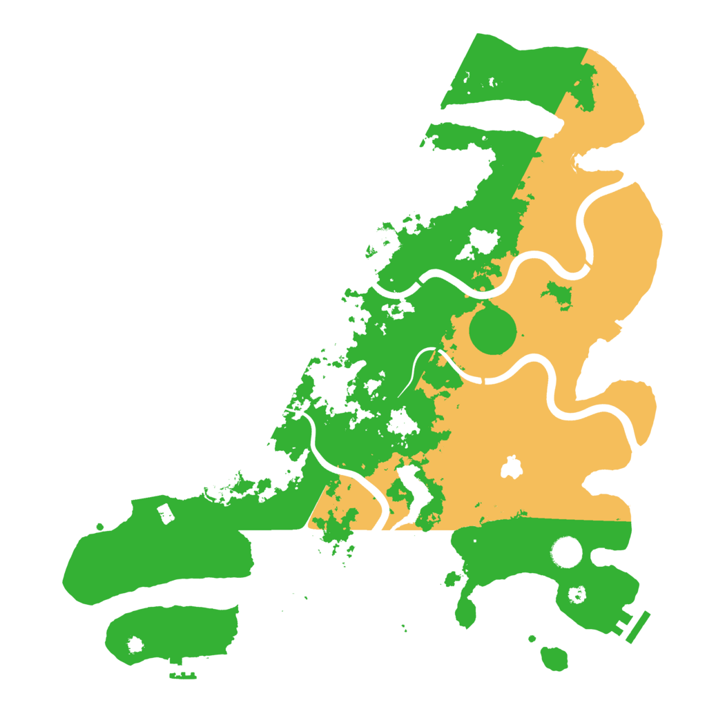 Biome Rust Map: Procedural Map, Size: 4000, Seed: 1699290342