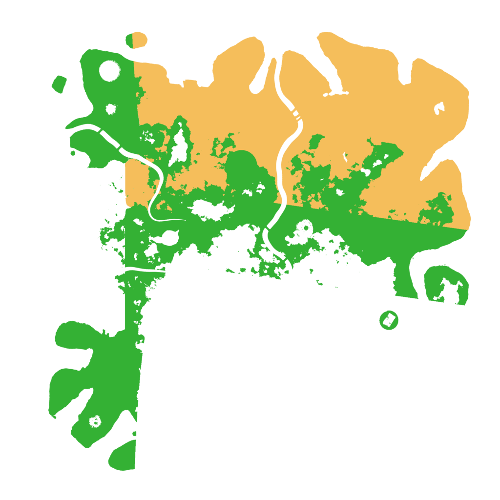 Biome Rust Map: Procedural Map, Size: 4250, Seed: 1419560542