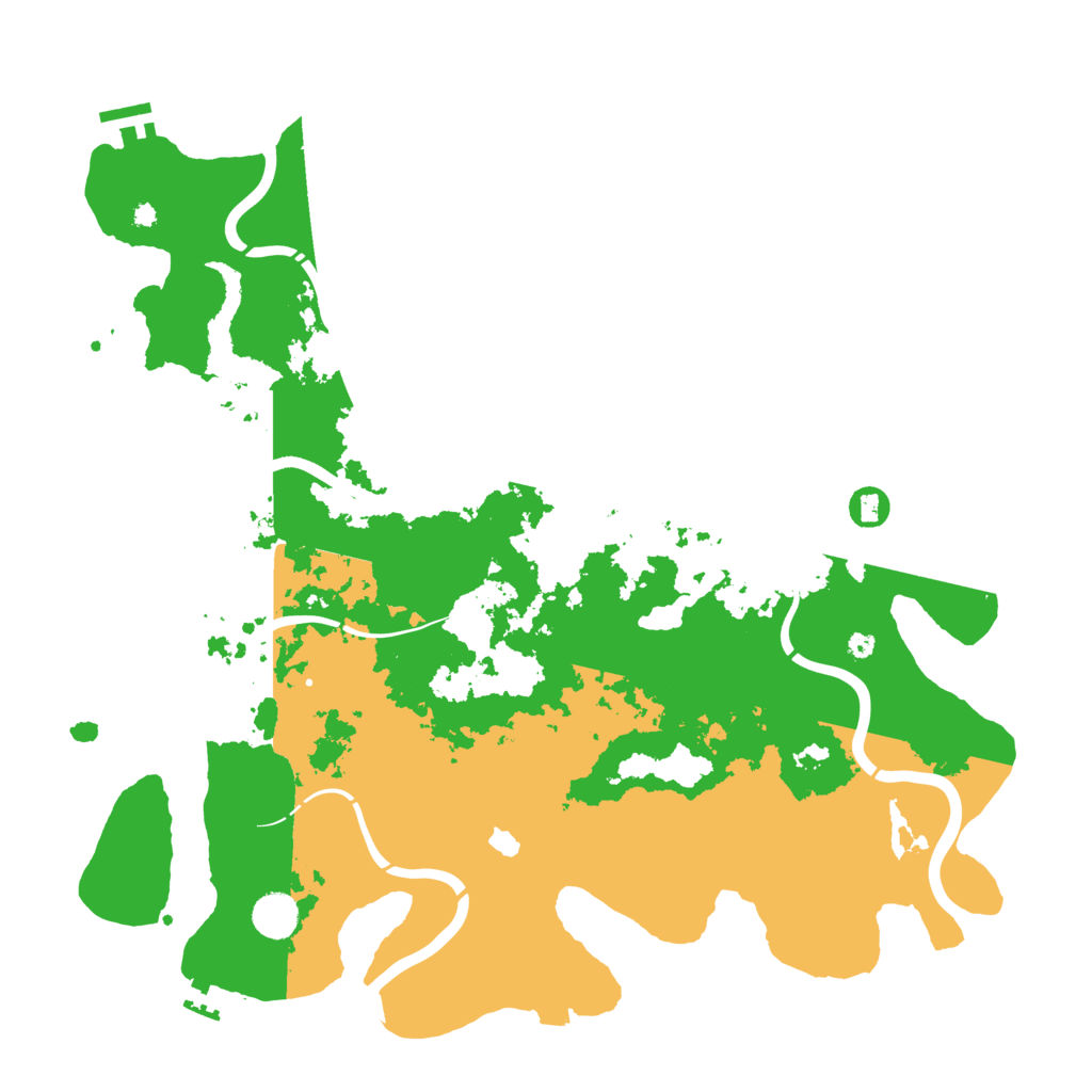 Biome Rust Map: Procedural Map, Size: 4250, Seed: 144408098