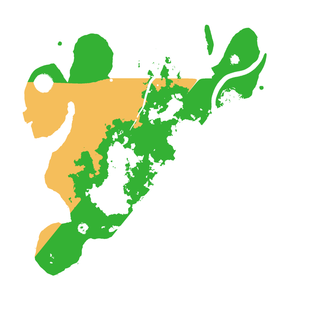 Biome Rust Map: Procedural Map, Size: 3000, Seed: 108162989