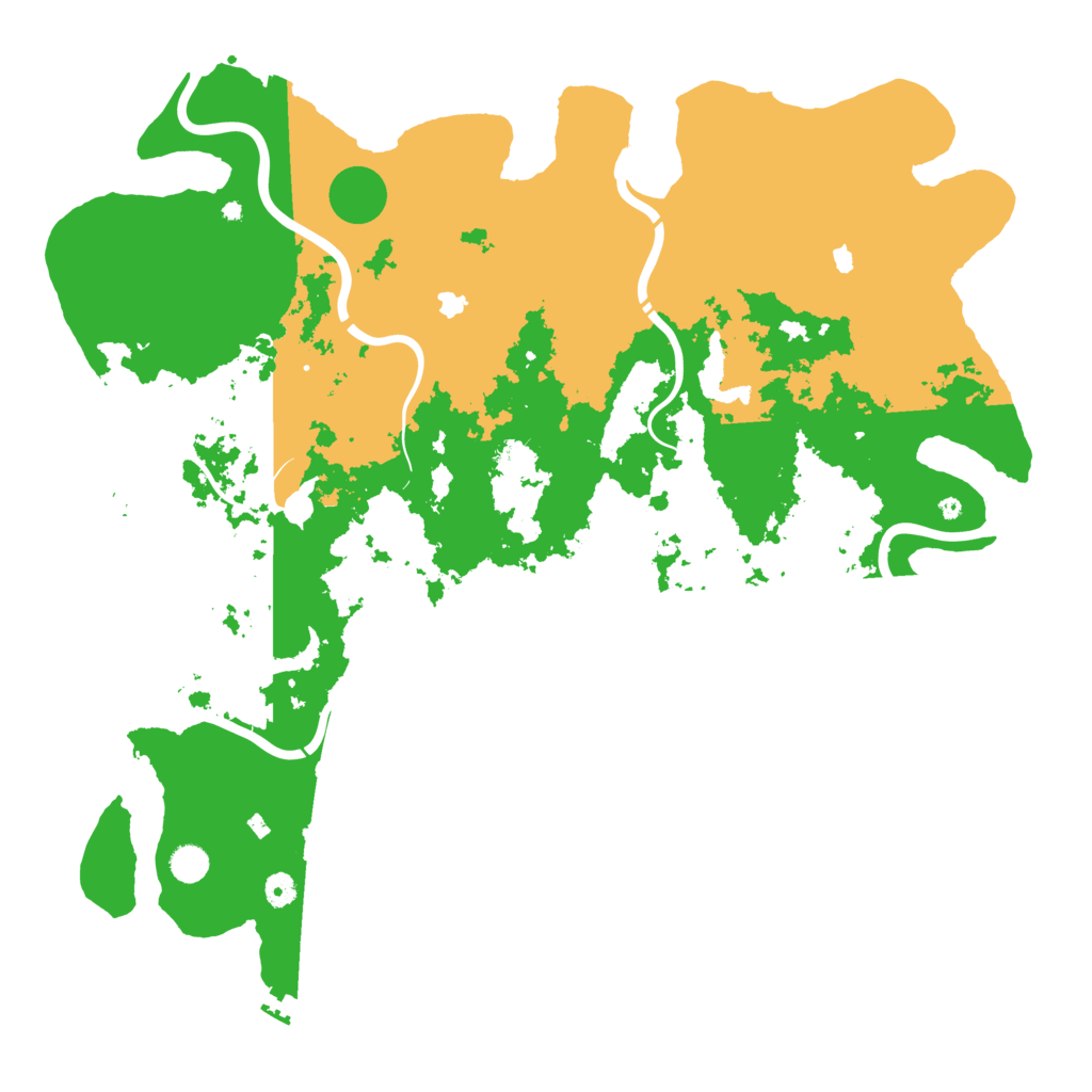 Biome Rust Map: Procedural Map, Size: 5000, Seed: 522111409