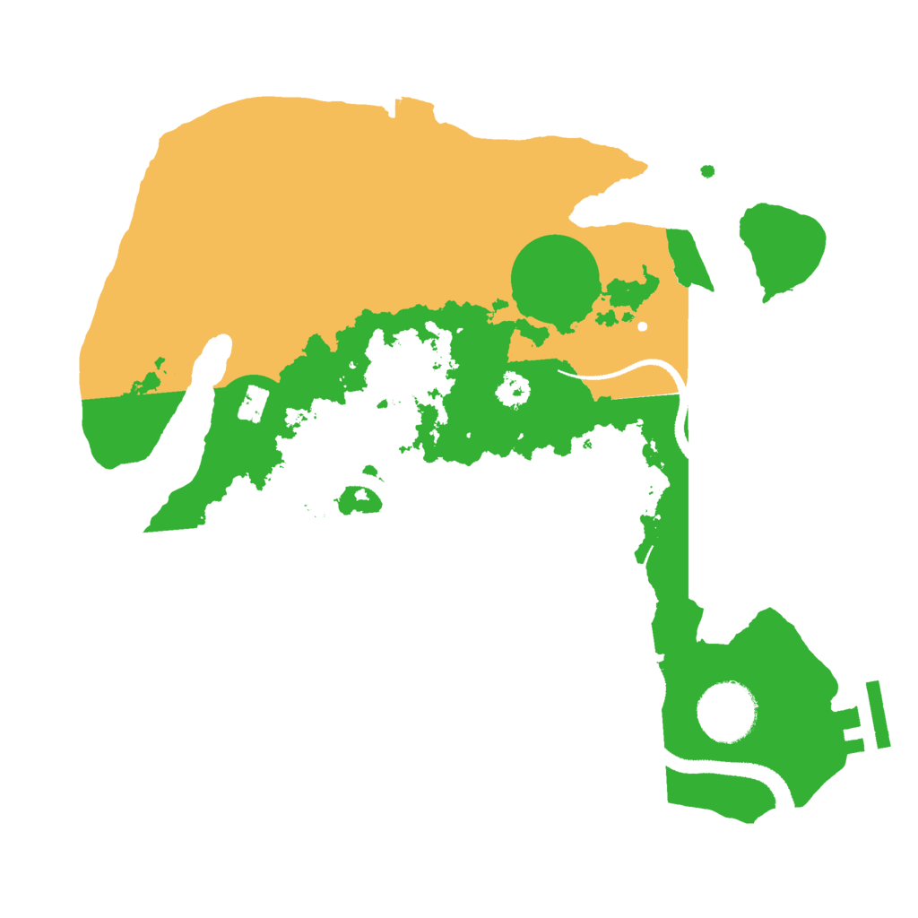 Biome Rust Map: Procedural Map, Size: 2750, Seed: 1993447307