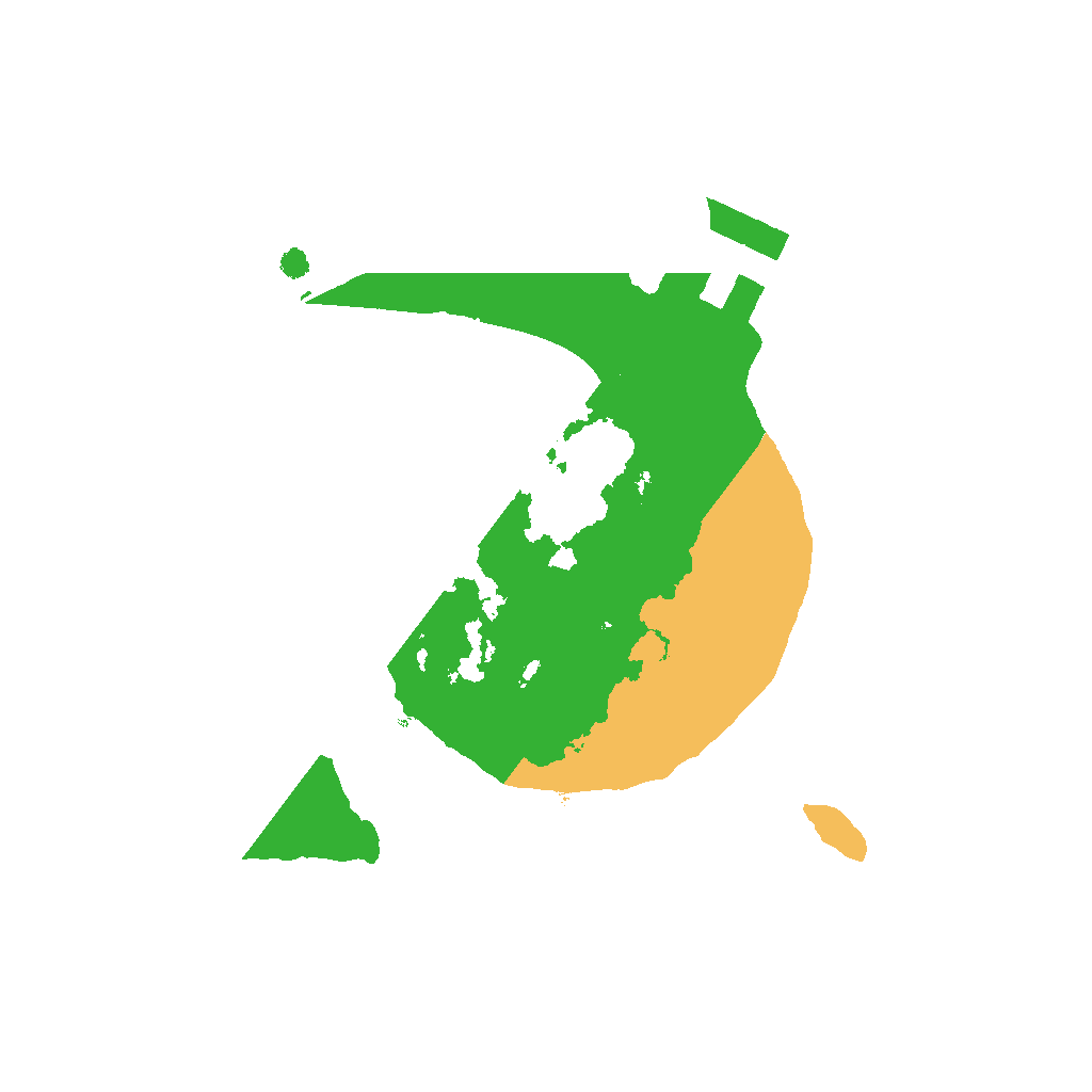 Biome Rust Map: Procedural Map, Size: 1500, Seed: 935045948