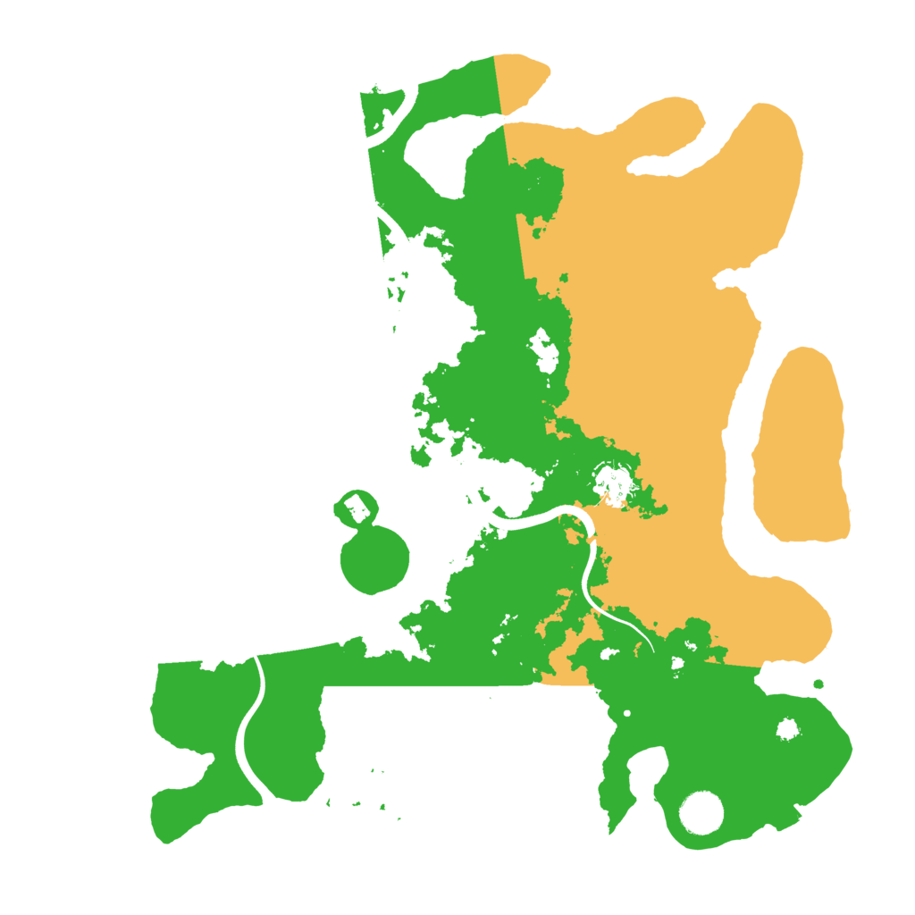 Biome Rust Map: Procedural Map, Size: 3750, Seed: 89677525