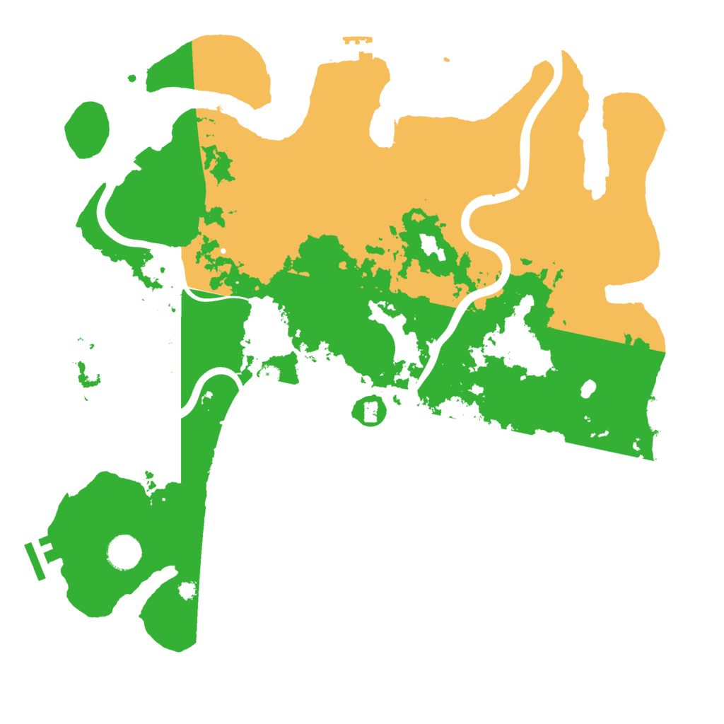 Biome Rust Map: Procedural Map, Size: 3750, Seed: 972823917