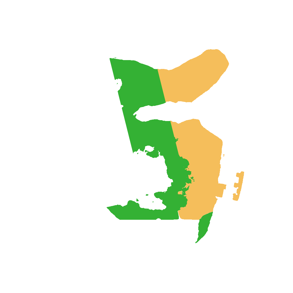 Biome Rust Map: Procedural Map, Size: 1500, Seed: 66676667