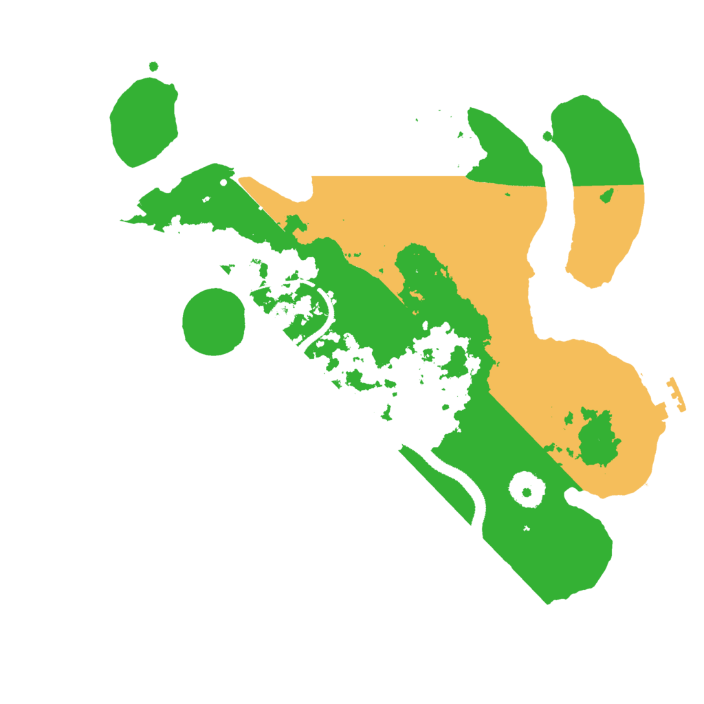 Biome Rust Map: Procedural Map, Size: 3000, Seed: 1094