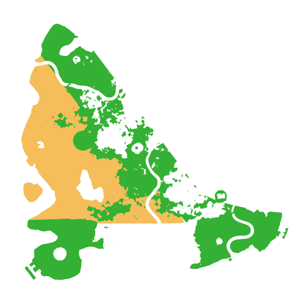 Biome Rust Map: Procedural Map, Size: 4000, Seed: 1758931275