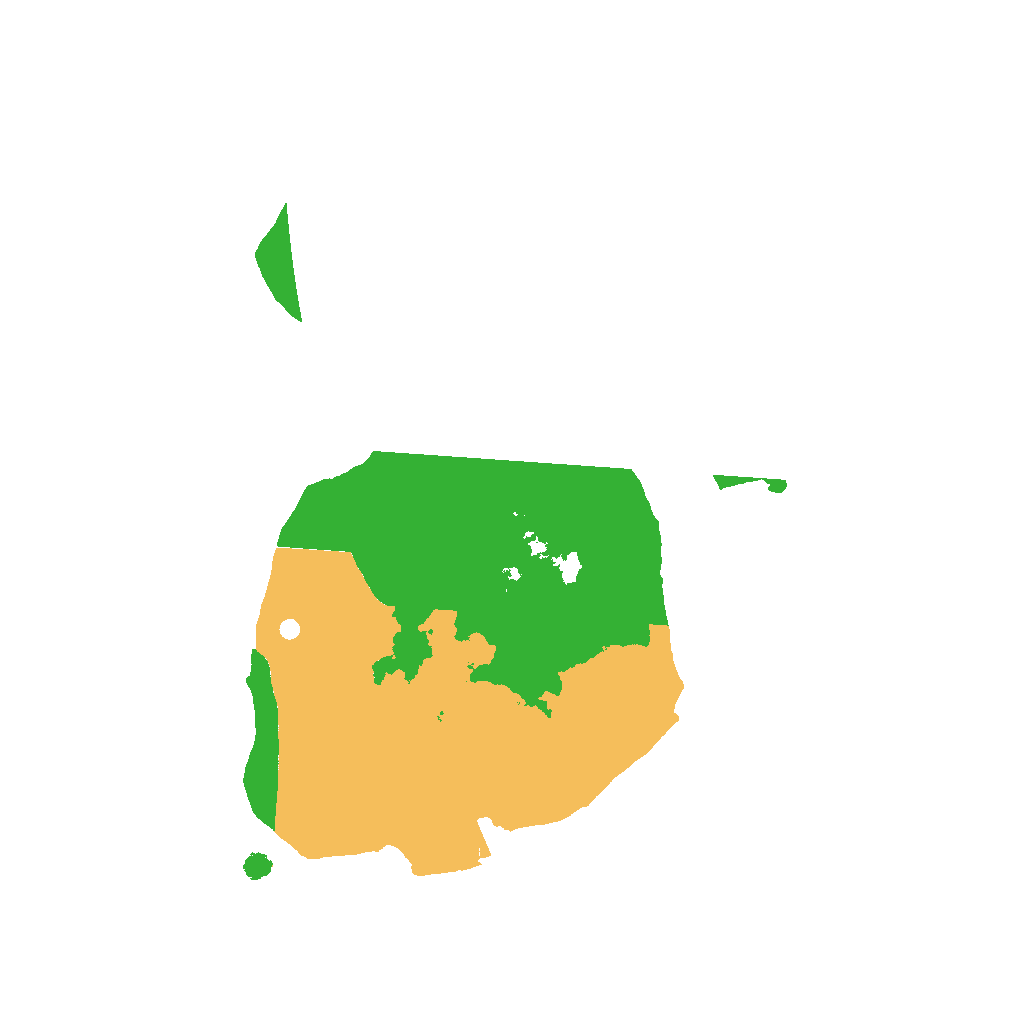 Biome Rust Map: Procedural Map, Size: 1500, Seed: 23809817