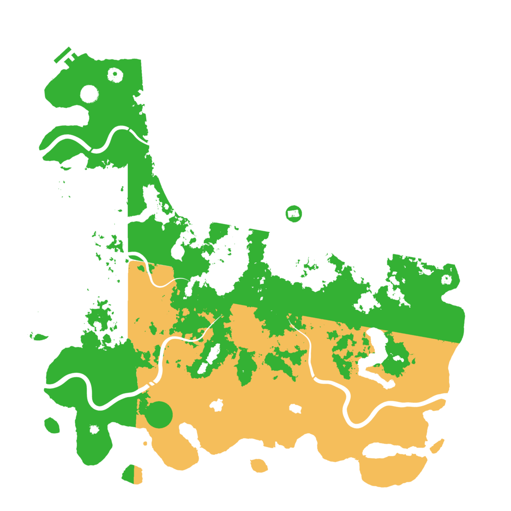 Biome Rust Map: Procedural Map, Size: 5000, Seed: 197013634