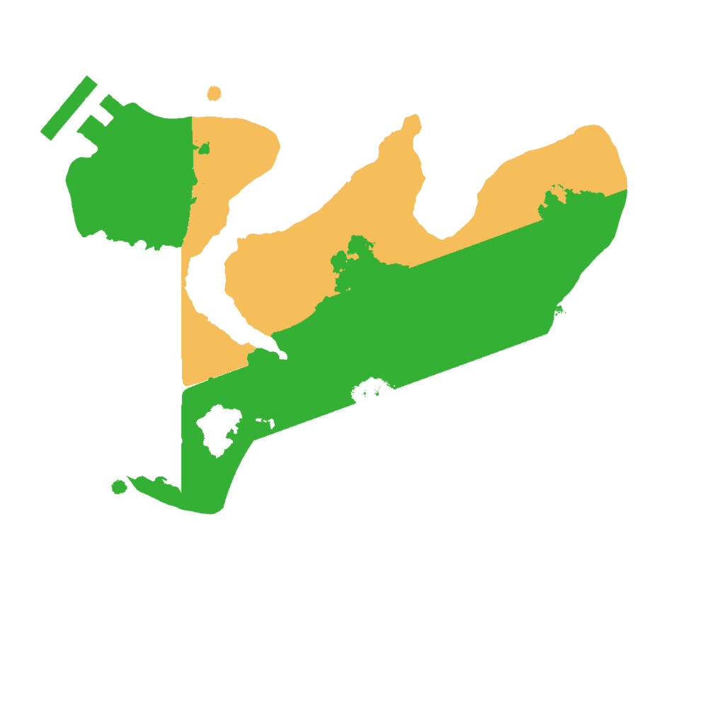 Biome Rust Map: Procedural Map, Size: 2000, Seed: 1943887333