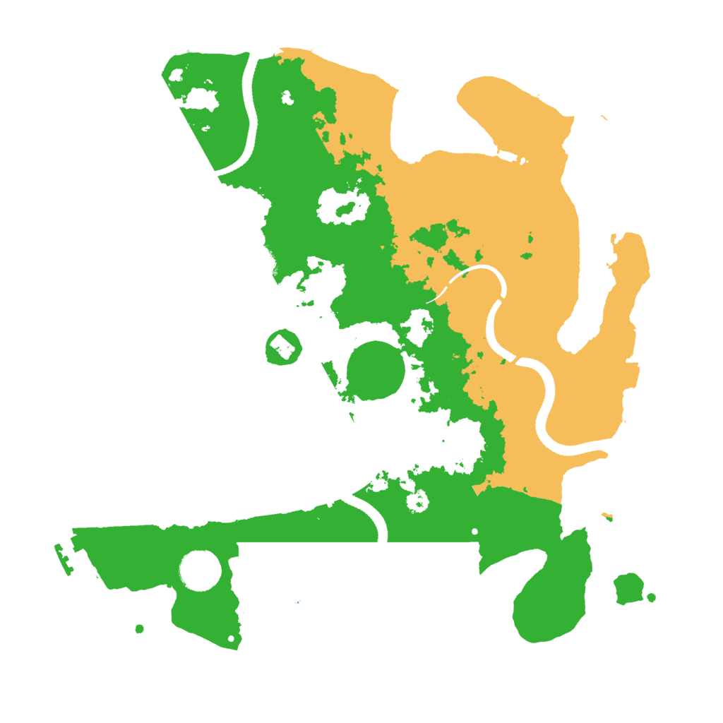 Biome Rust Map: Procedural Map, Size: 3300, Seed: 1780538973
