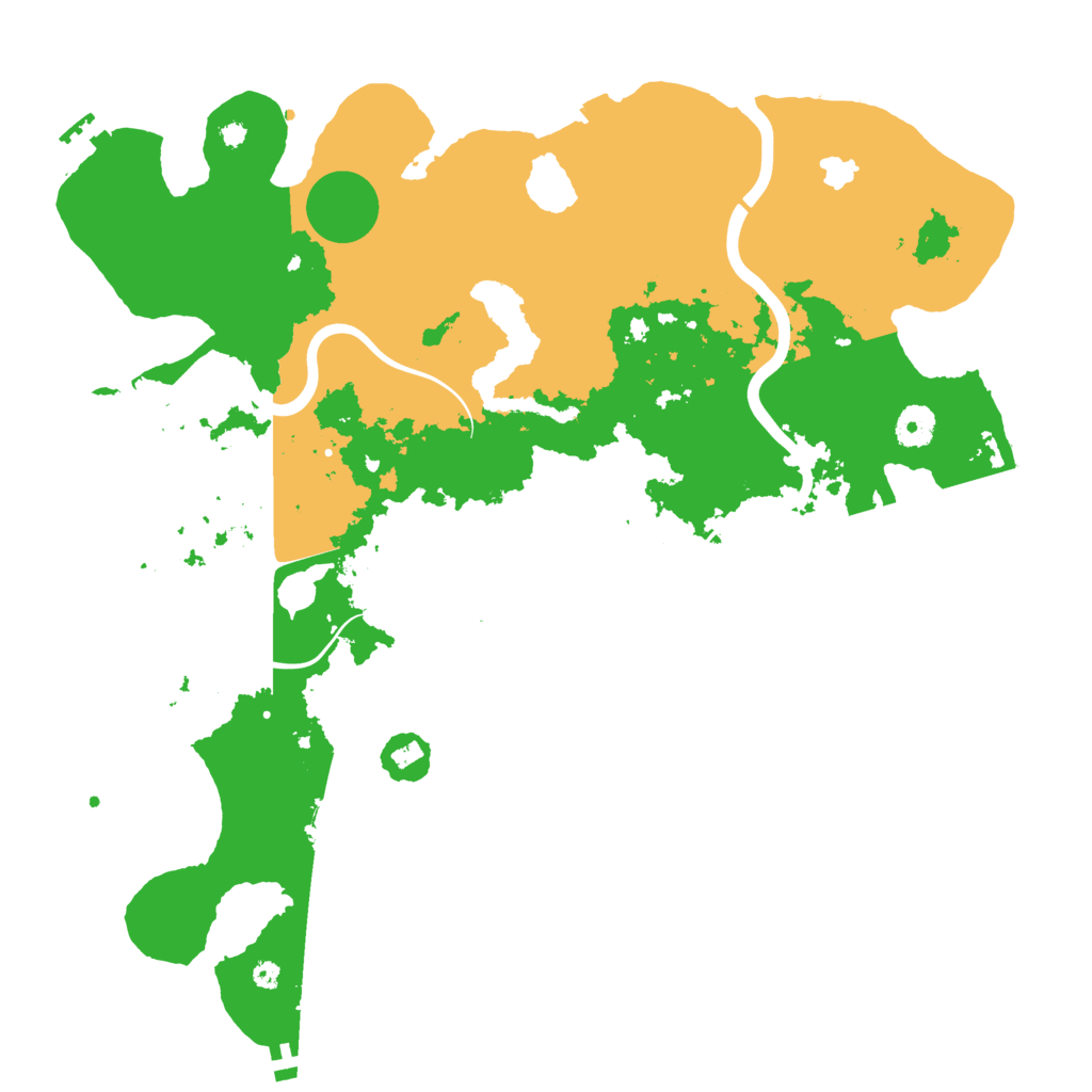 Biome Rust Map: Procedural Map, Size: 4000, Seed: 308608233