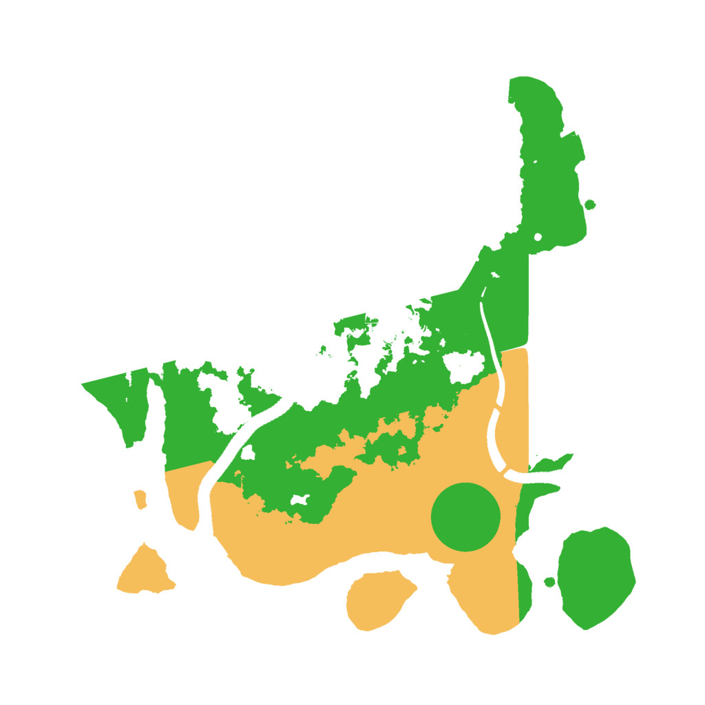 Biome Rust Map: Procedural Map, Size: 2700, Seed: 1758974515