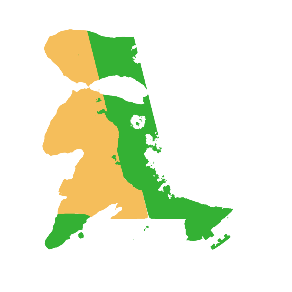 Biome Rust Map: Procedural Map, Size: 2000, Seed: 9714212