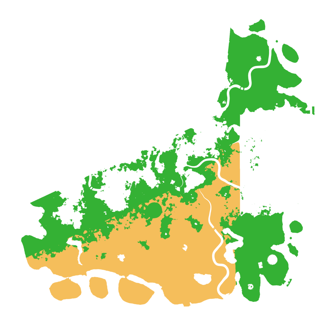 Biome Rust Map: Procedural Map, Size: 5600, Seed: 78000