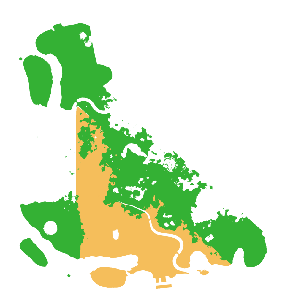 Biome Rust Map: Procedural Map, Size: 4000, Seed: 853844205