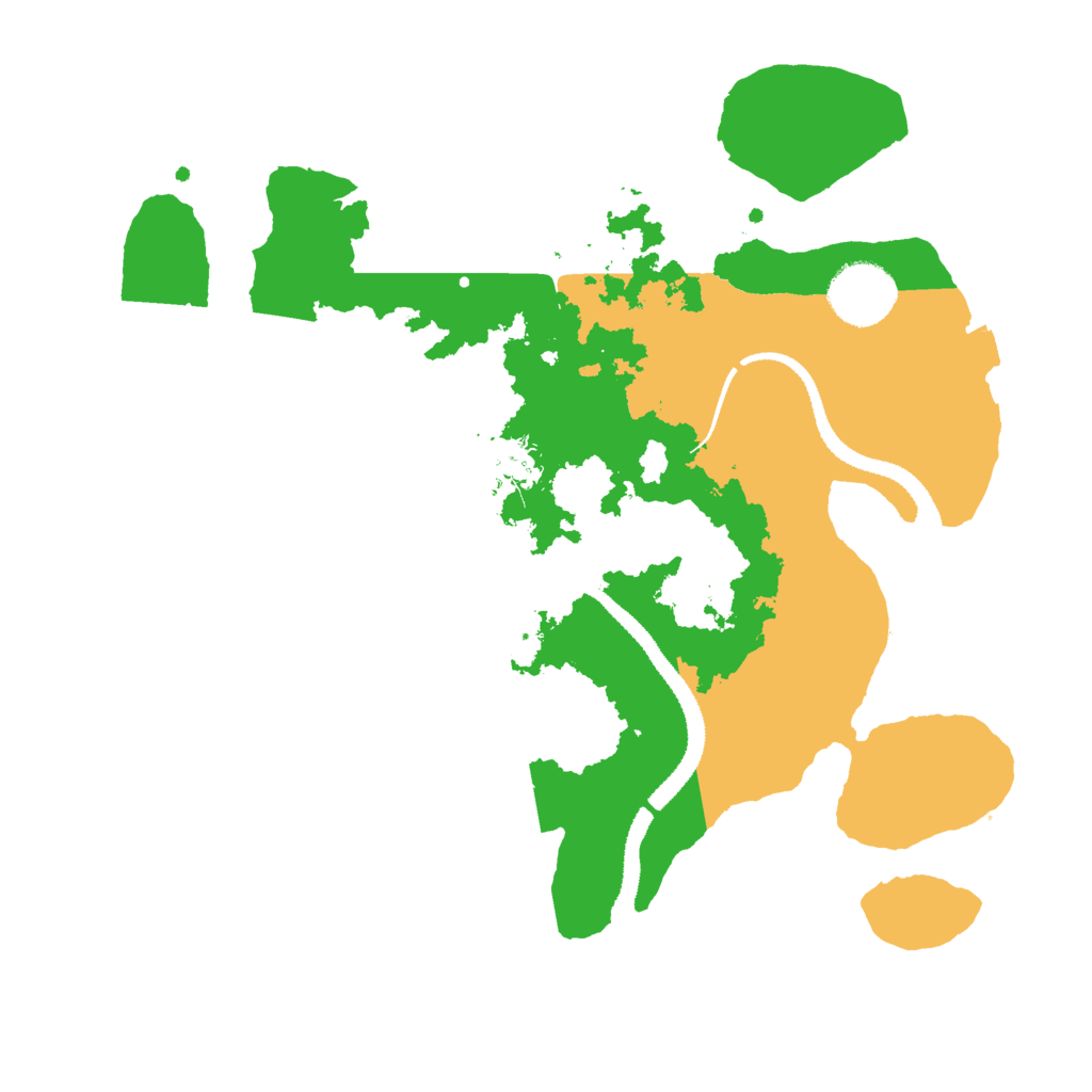 Biome Rust Map: Procedural Map, Size: 3000, Seed: 1994912905