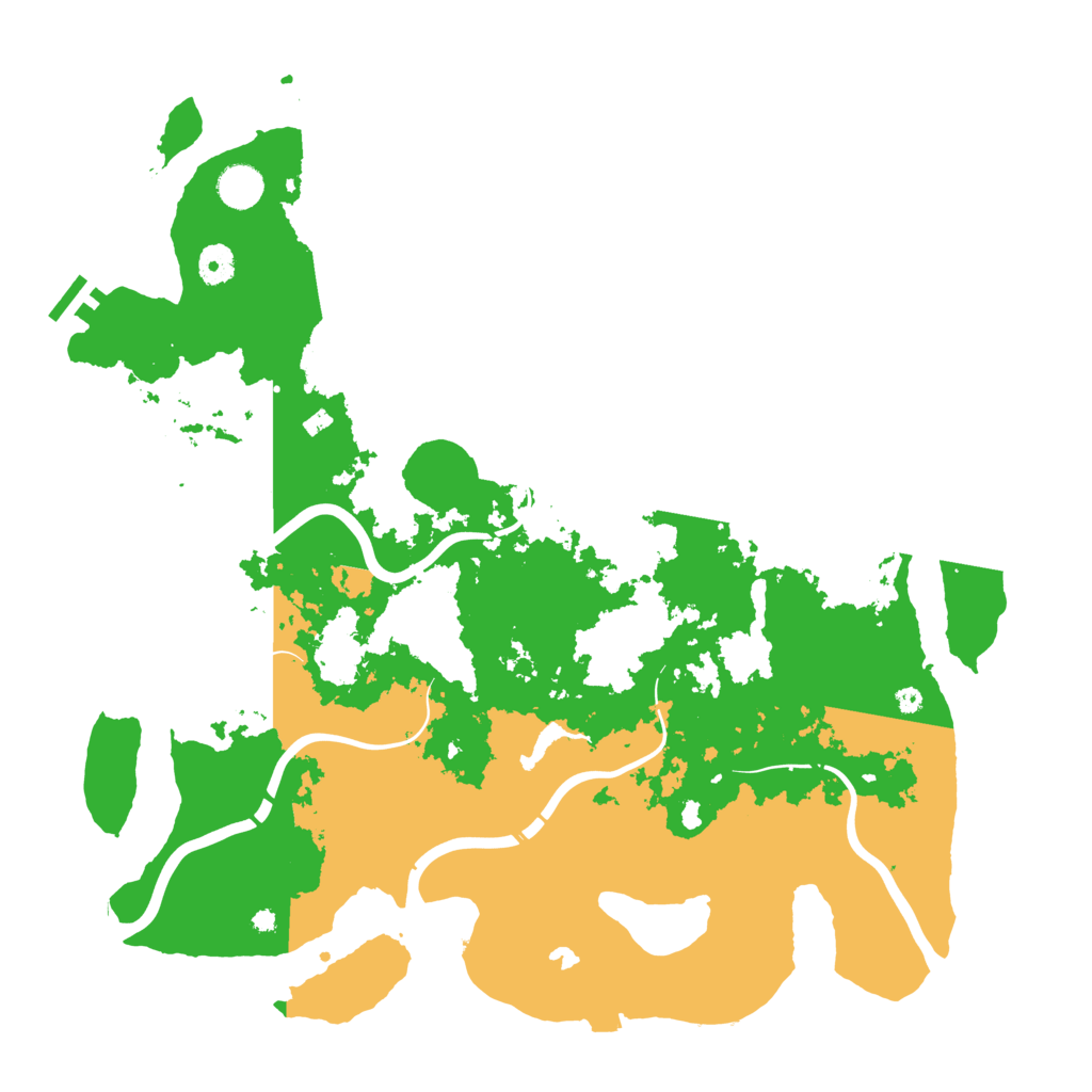 Biome Rust Map: Procedural Map, Size: 4250, Seed: 134732
