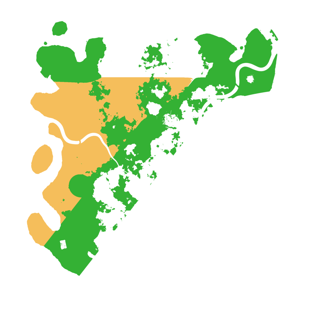 Biome Rust Map: Procedural Map, Size: 3750, Seed: 3772652