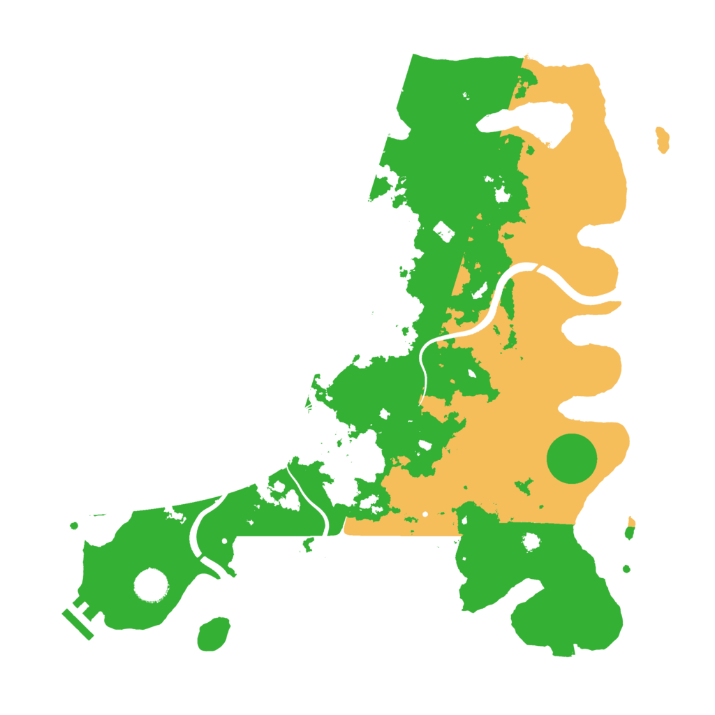 Biome Rust Map: Procedural Map, Size: 3750, Seed: 2035602314
