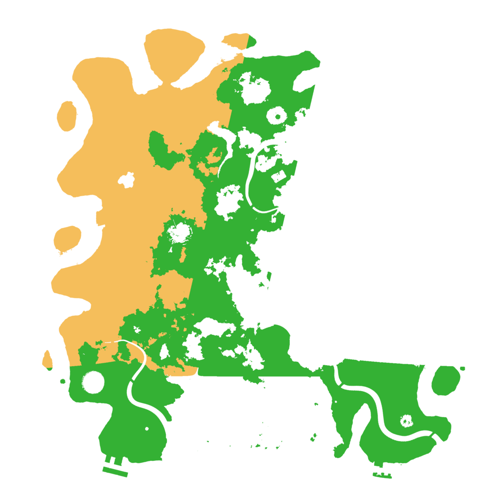 Biome Rust Map: Procedural Map, Size: 4000, Seed: 1710581595