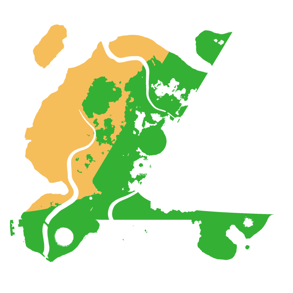 Biome Rust Map: Procedural Map, Size: 2800, Seed: 1468206134