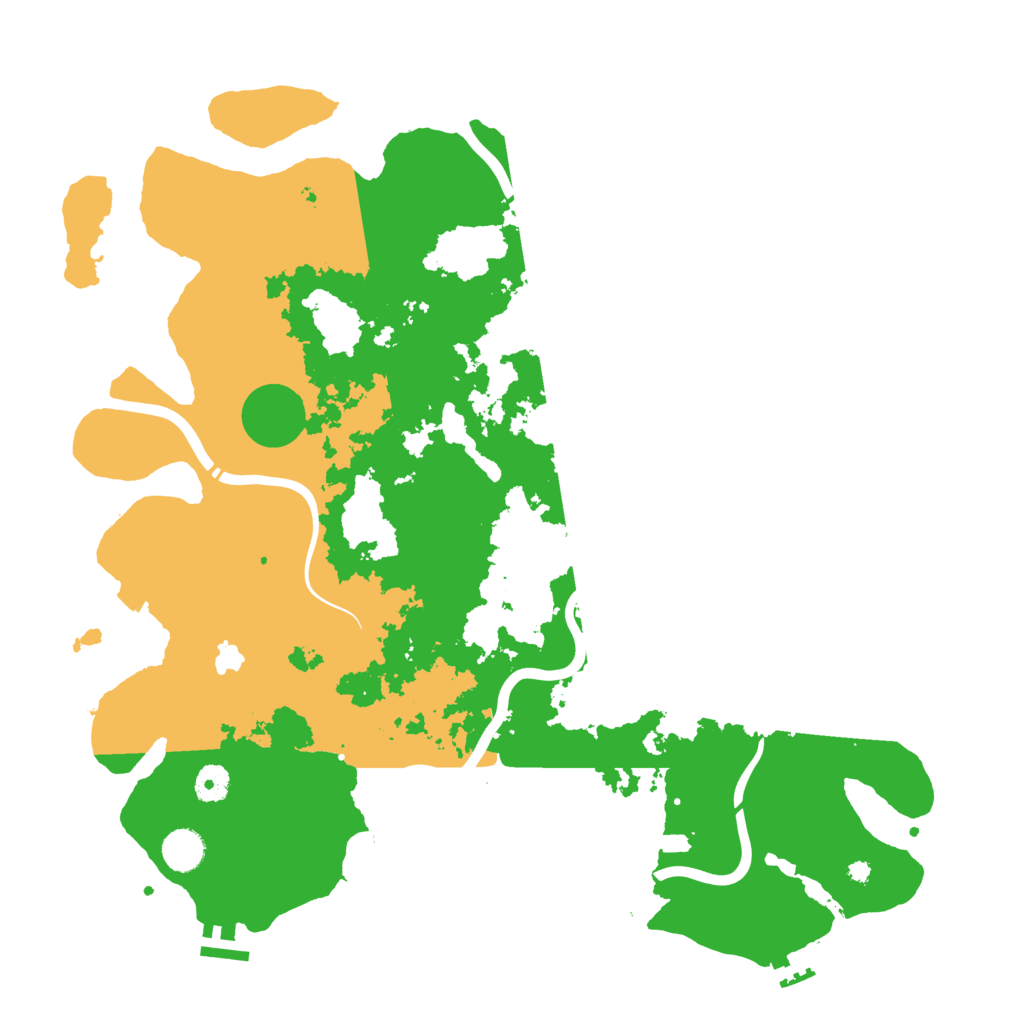 Biome Rust Map: Procedural Map, Size: 4250, Seed: 165618