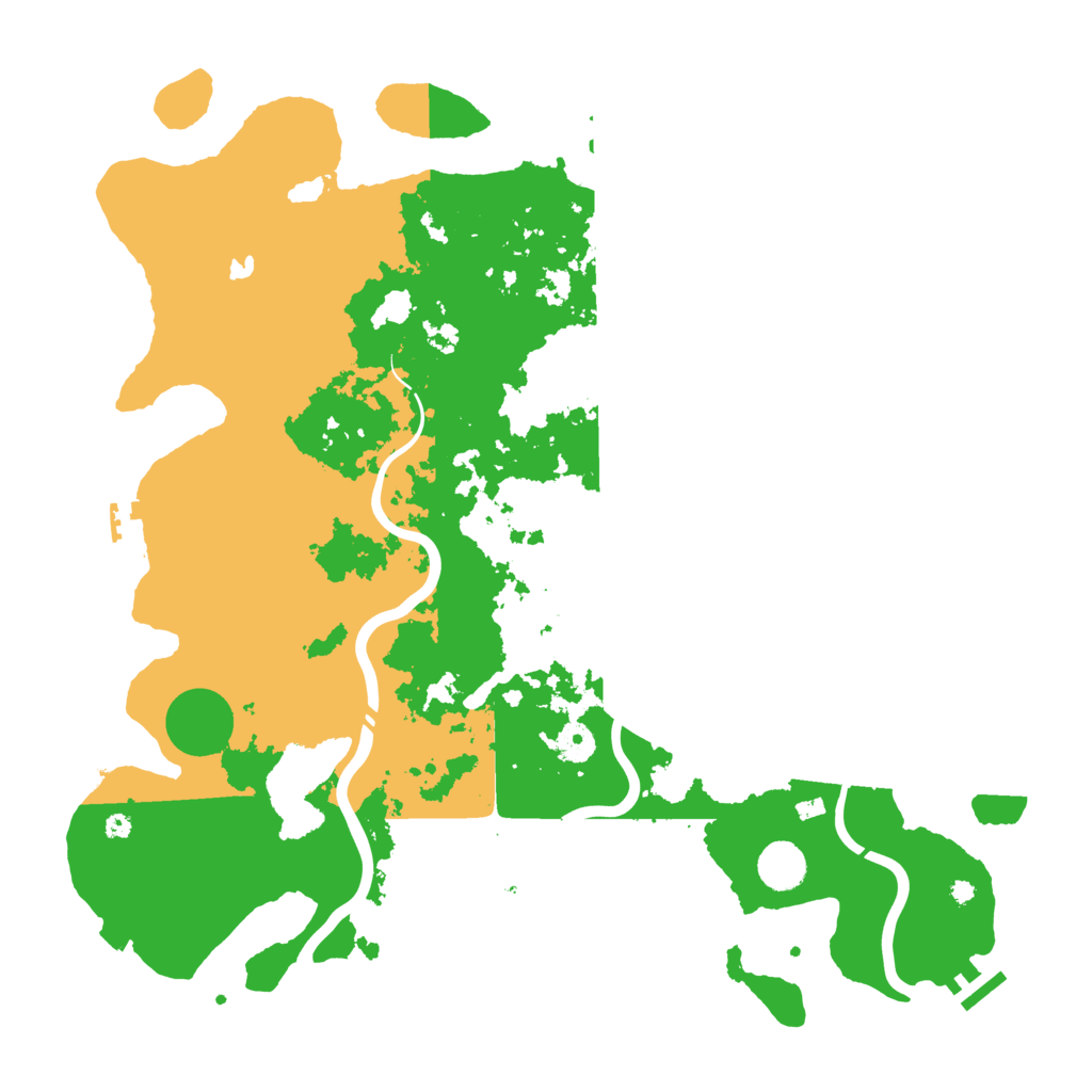 Biome Rust Map: Procedural Map, Size: 4250, Seed: 534719736