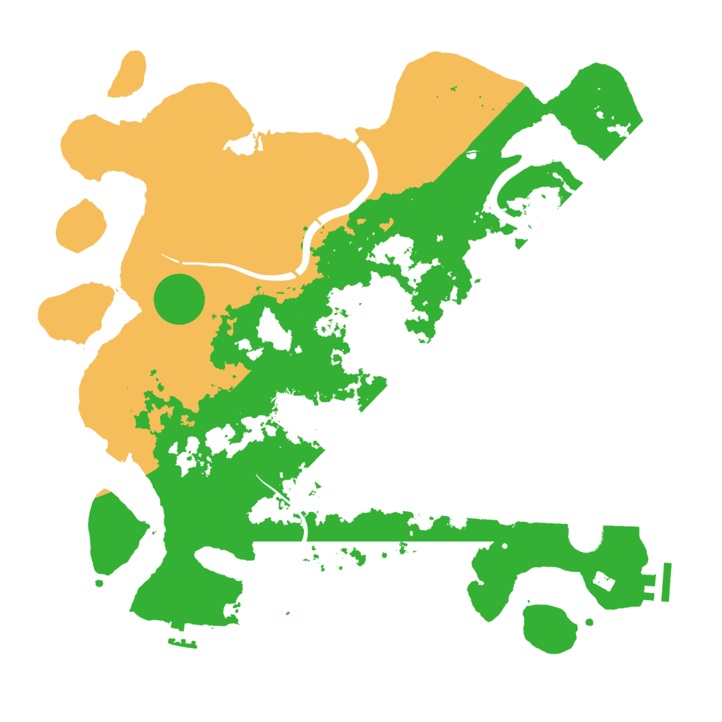 Biome Rust Map: Procedural Map, Size: 3750, Seed: 13082002