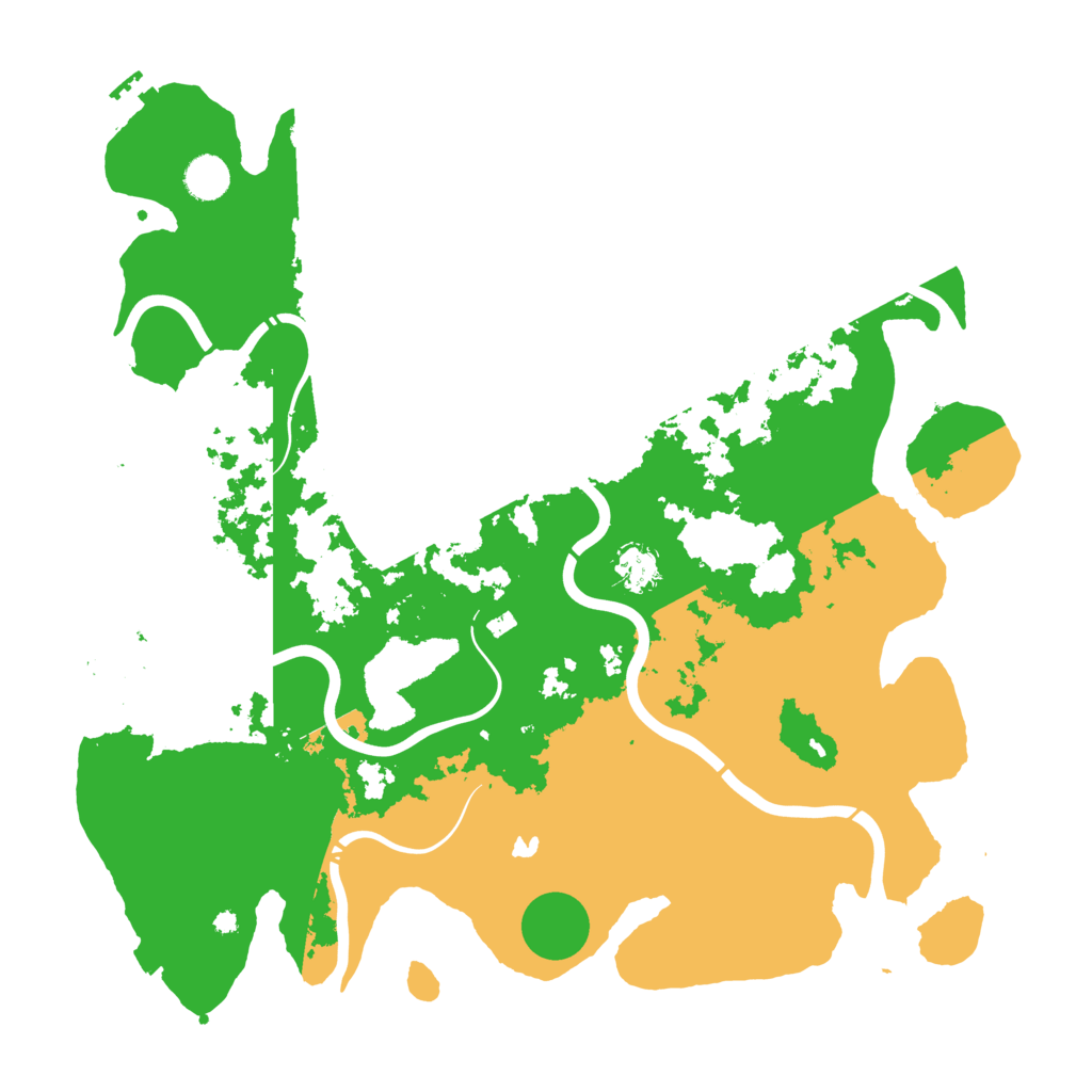 Biome Rust Map: Procedural Map, Size: 4250, Seed: 256461479