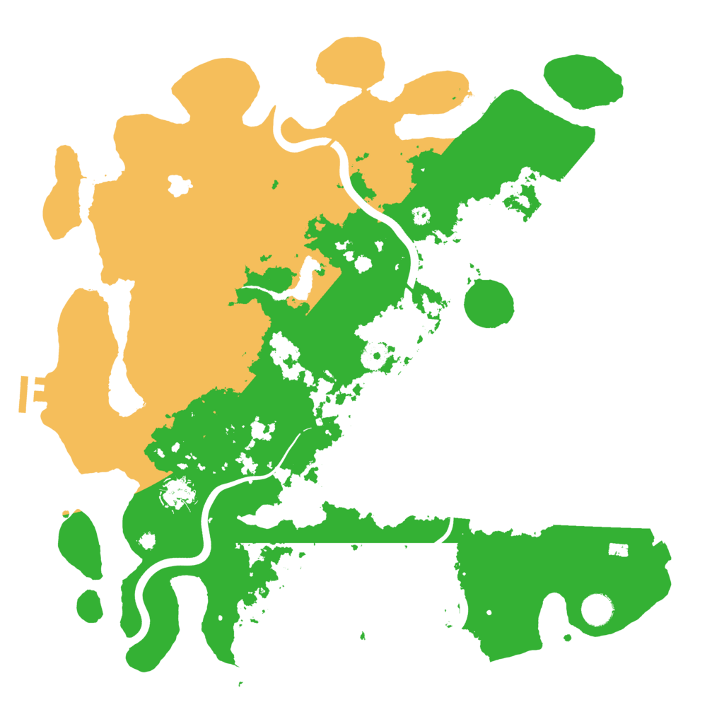 Biome Rust Map: Procedural Map, Size: 4000, Seed: 1889033454