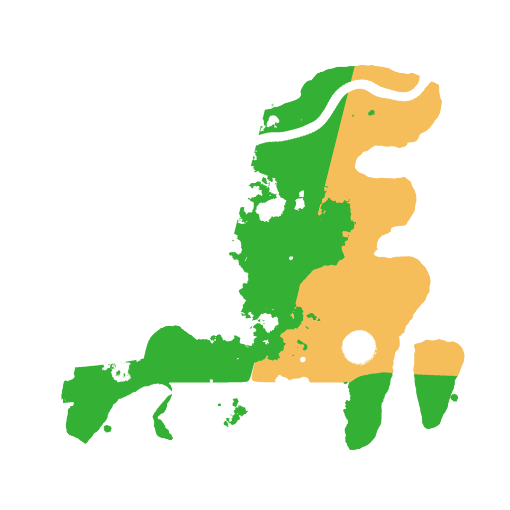 Biome Rust Map: Procedural Map, Size: 2700, Seed: 1759060910