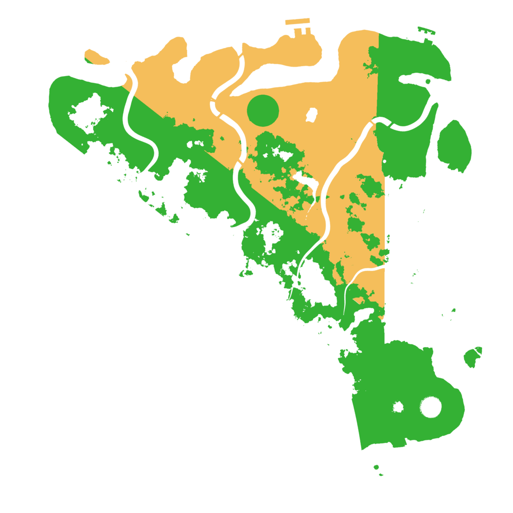 Biome Rust Map: Procedural Map, Size: 4250, Seed: 1112022