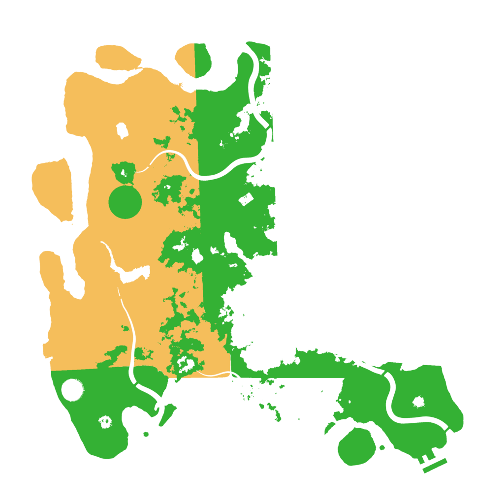 Biome Rust Map: Procedural Map, Size: 4000, Seed: 1942342952