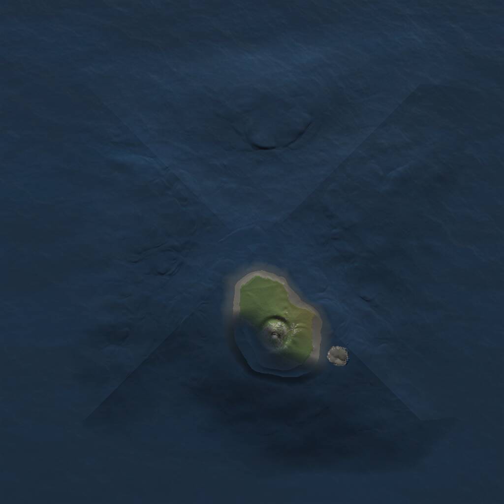 Rust Map: Procedural Map, Size: 1000, Seed: 468543942, 1 Monuments