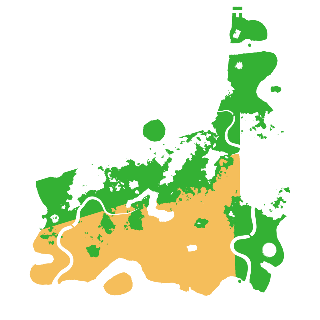 Biome Rust Map: Procedural Map, Size: 4000, Seed: 917446737