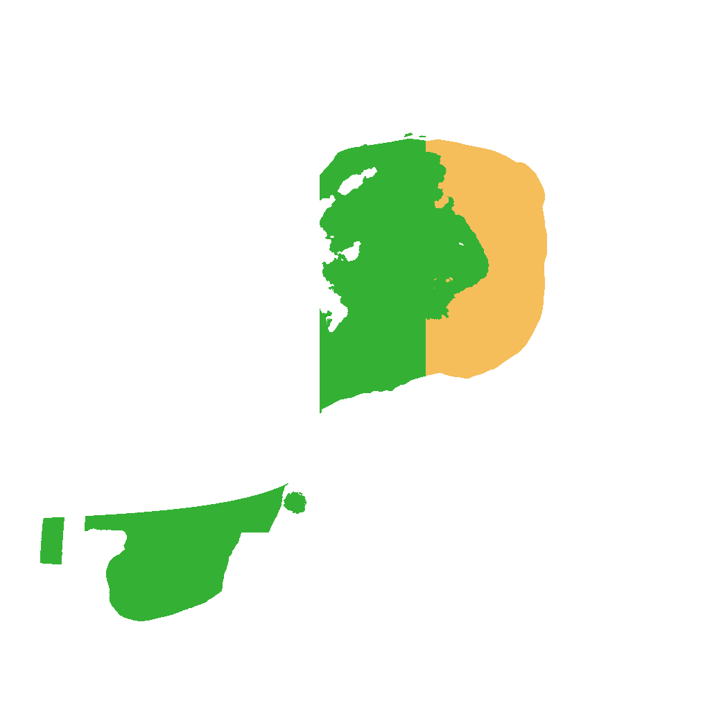 Biome Rust Map: Procedural Map, Size: 1300, Seed: 326635328