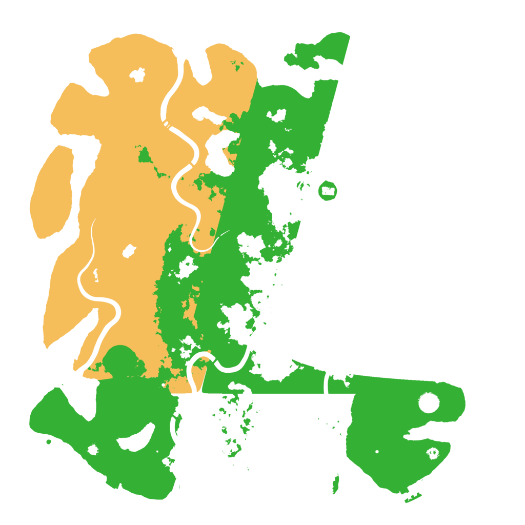 Biome Rust Map: Procedural Map, Size: 4500, Seed: 1745855868