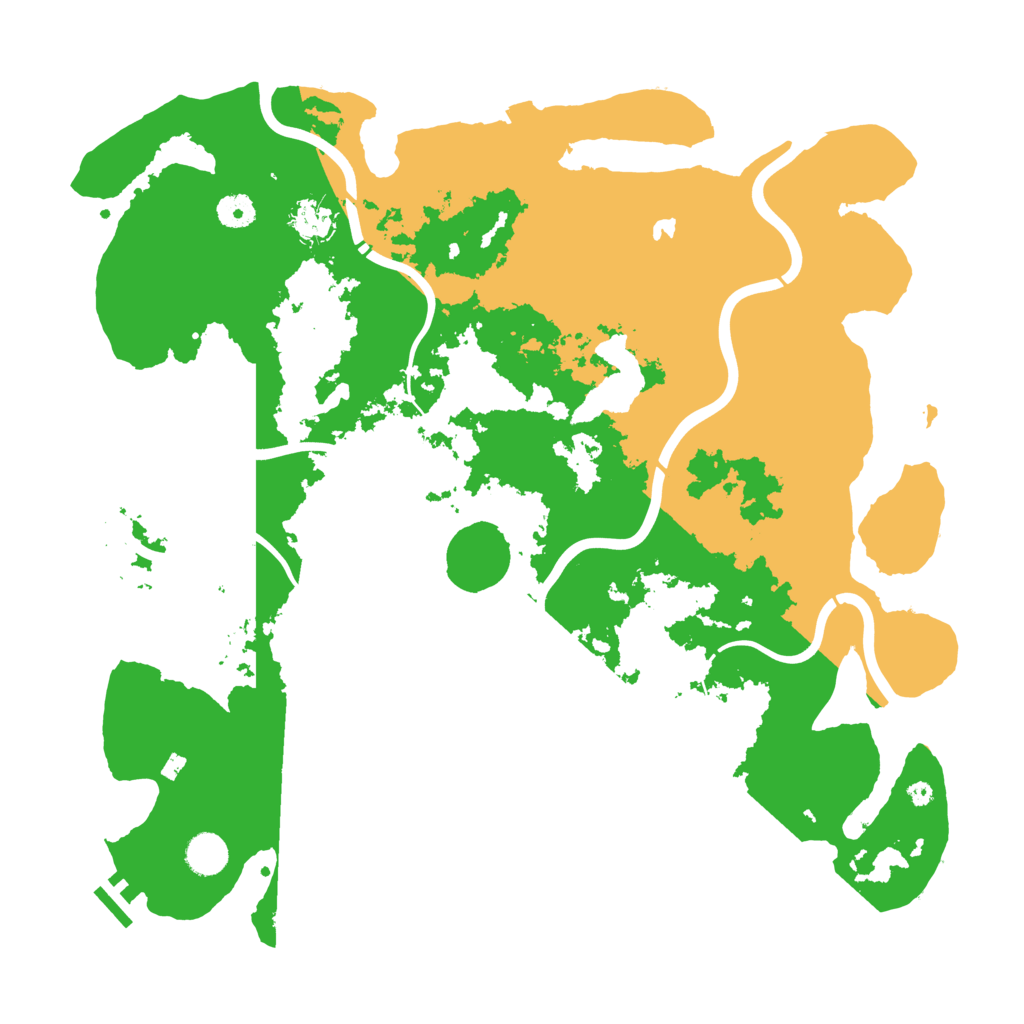 Biome Rust Map: Procedural Map, Size: 4250, Seed: 2015968152