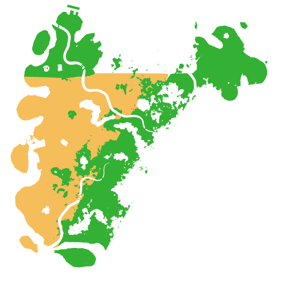 Biome Rust Map: Procedural Map, Size: 4750, Seed: 1576539005