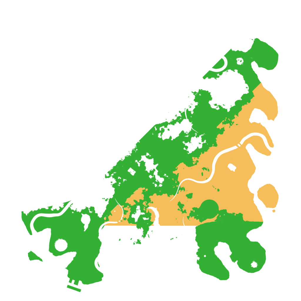Biome Rust Map: Procedural Map, Size: 4250, Seed: 342535497
