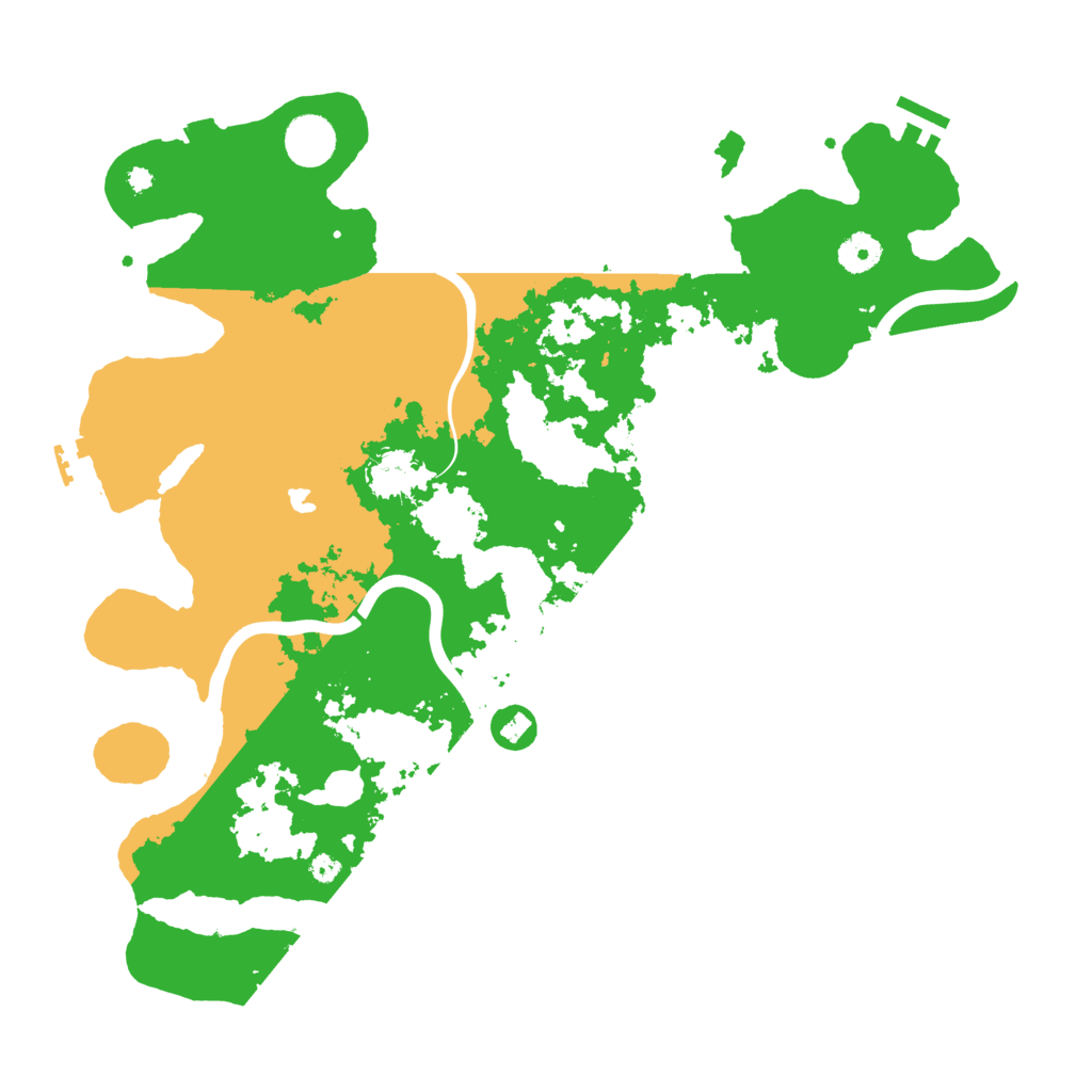 Biome Rust Map: Procedural Map, Size: 4000, Seed: 1491682122