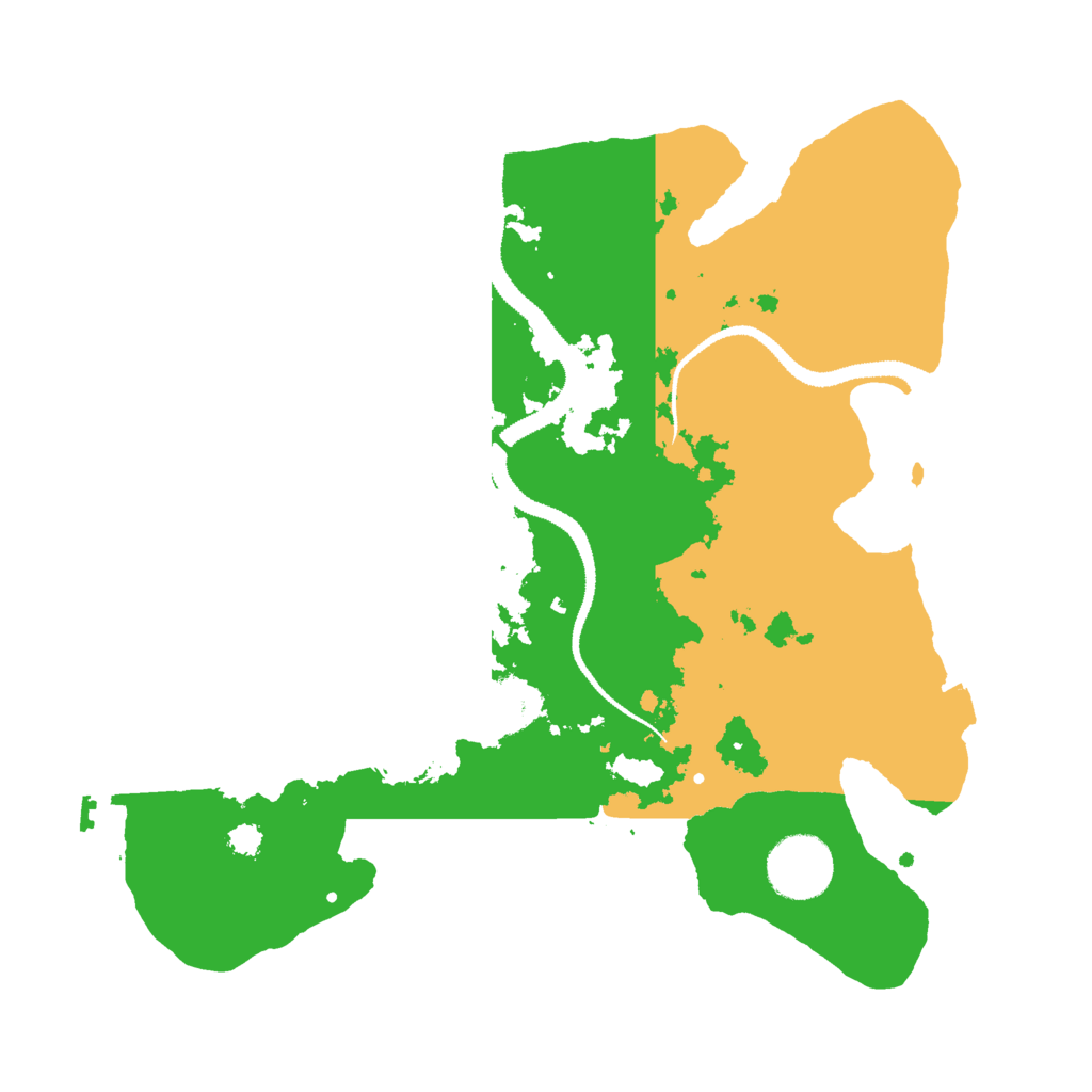 Biome Rust Map: Procedural Map, Size: 3000, Seed: 771672884