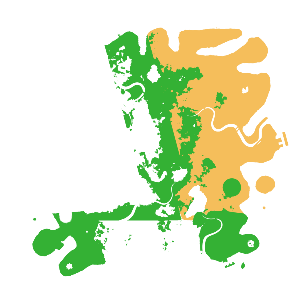 Biome Rust Map: Procedural Map, Size: 4250, Seed: 1400979566