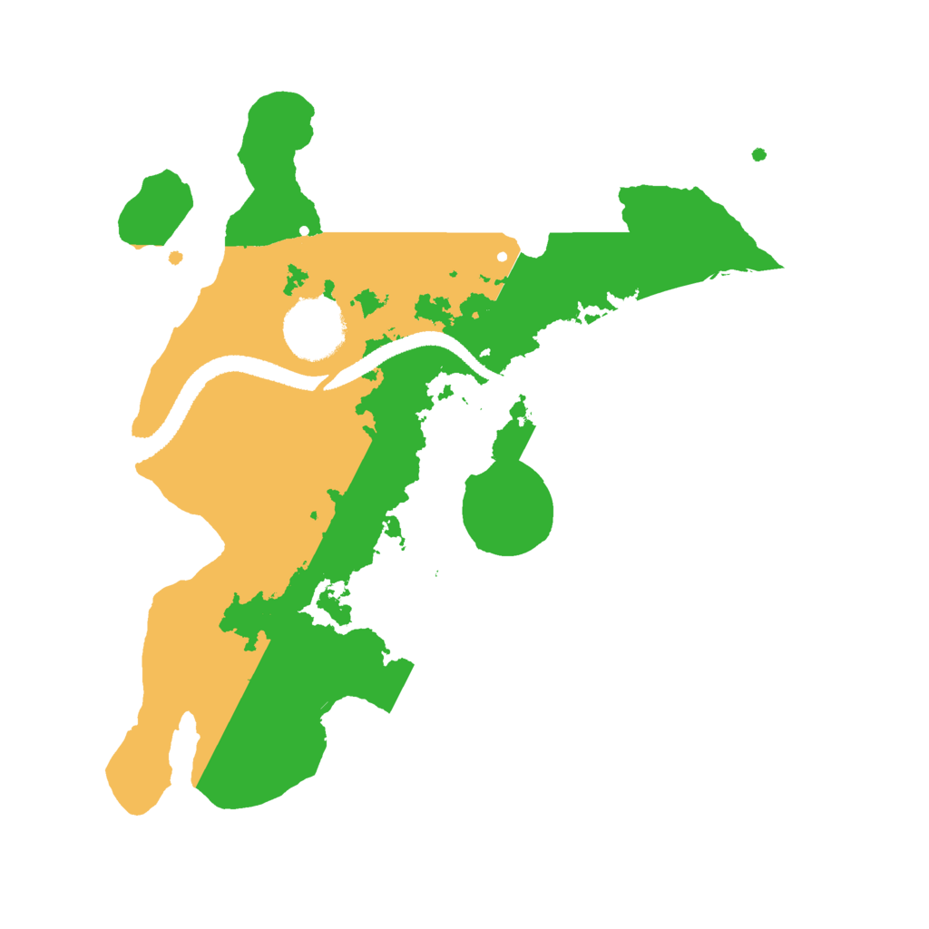 Biome Rust Map: Procedural Map, Size: 2700, Seed: 1759147275